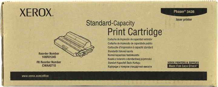 Заправка картриджа Xerox «Ксерокс» 106R01246