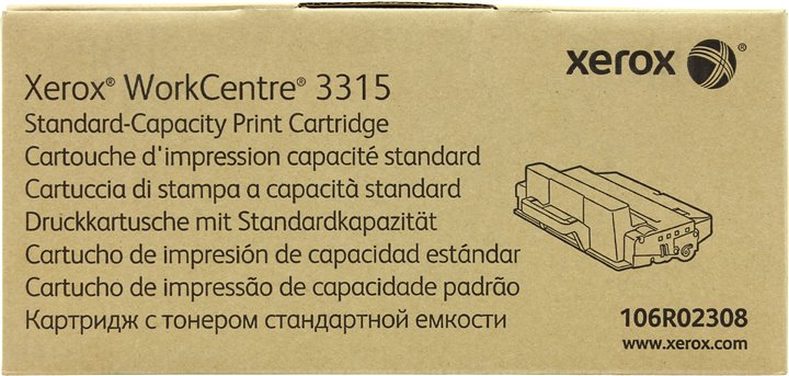 Заправка картриджа Xerox «Ксерокс» 106R02308