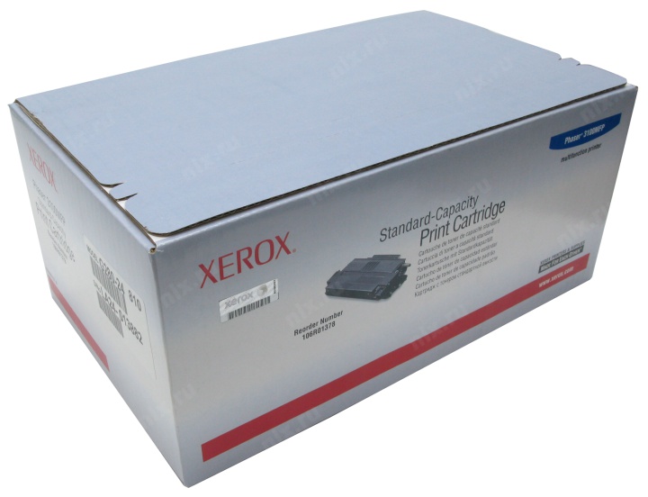 Заправка картриджа Xerox «Ксерокс» 106R01378