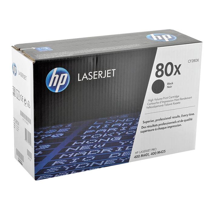 Заправка картриджа HP «ХП» СF280Х (80X)