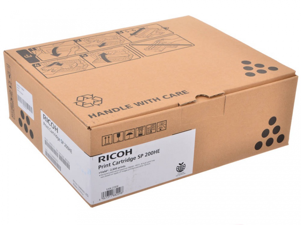 Заправка картриджа RICOH «Рикох» SP200 / SP202 / SP203