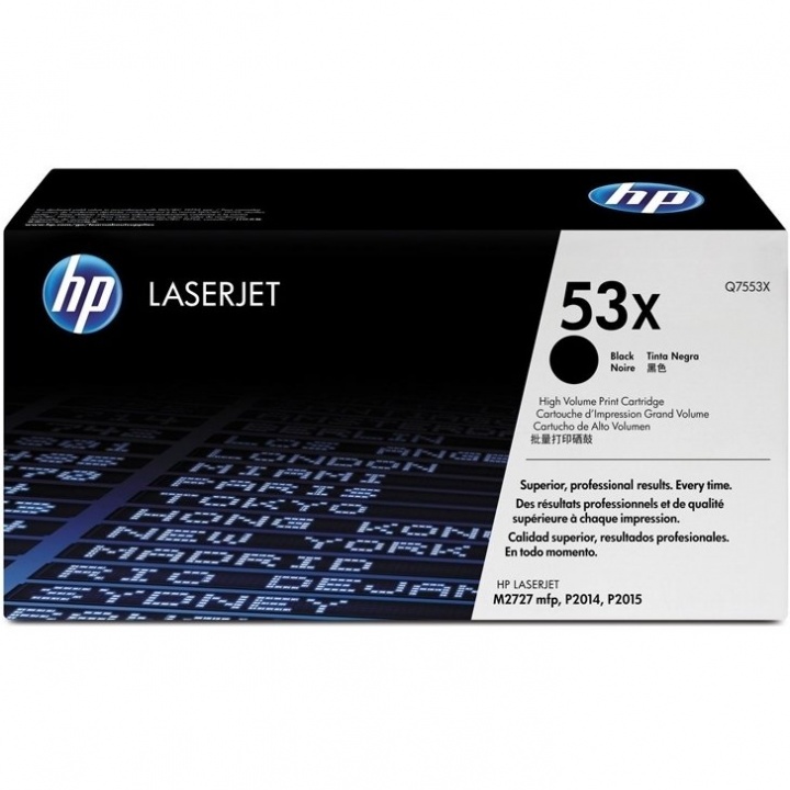 Заправка картриджа HP «ХП» Q7553X (53X)